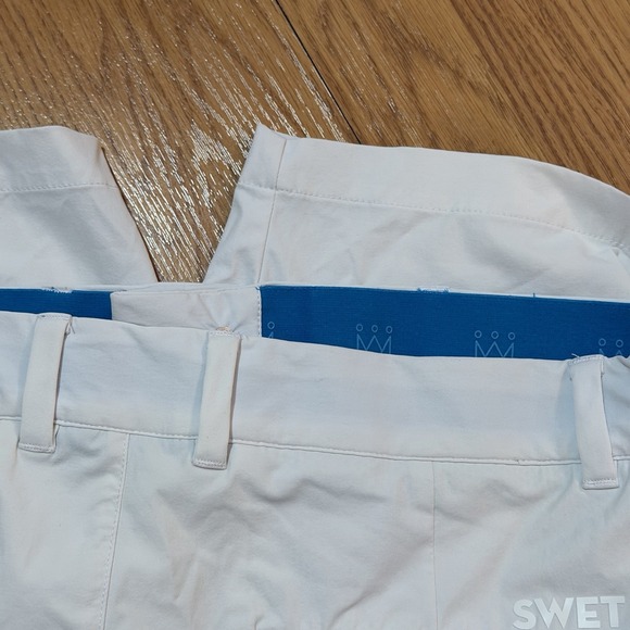 Swet Tailor Shorts Size 3,  9 inch Golf White - Picture 6 of 12